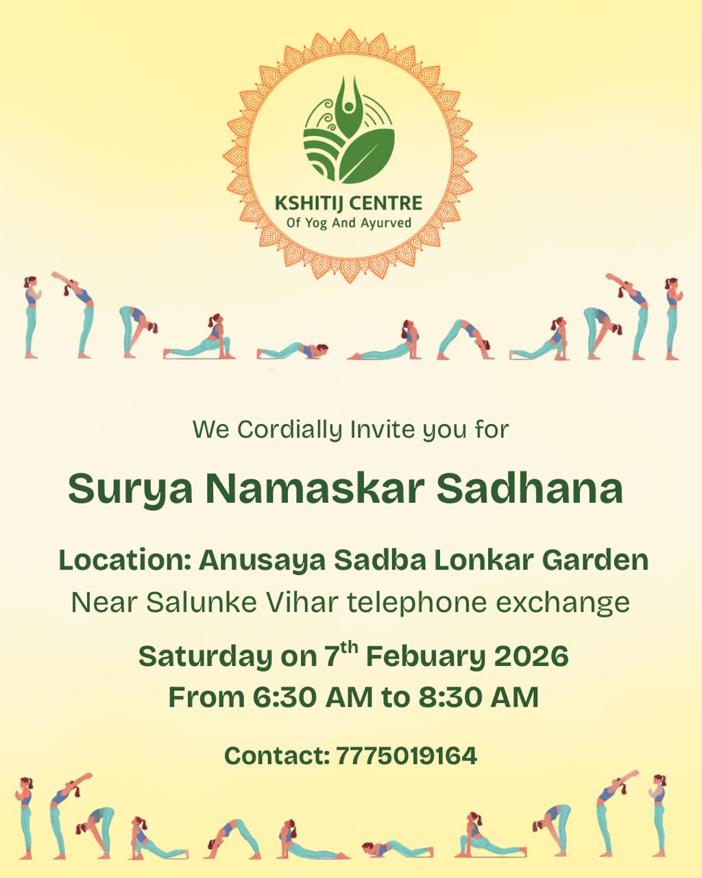 Suryanamaskar Invite 2026